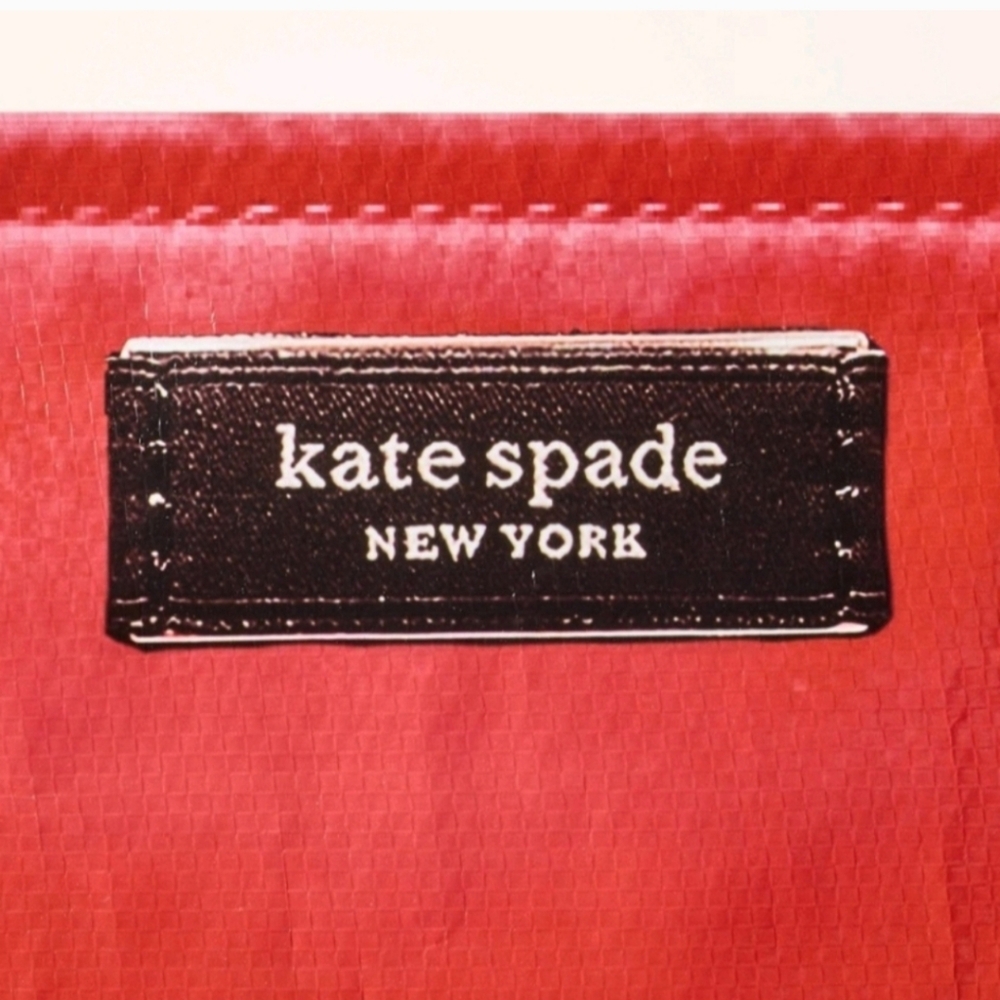 NWT Kate Spade × Target Reusable Large Tote Bag Red & White Limited Edition NEW - Picture 4 of 11